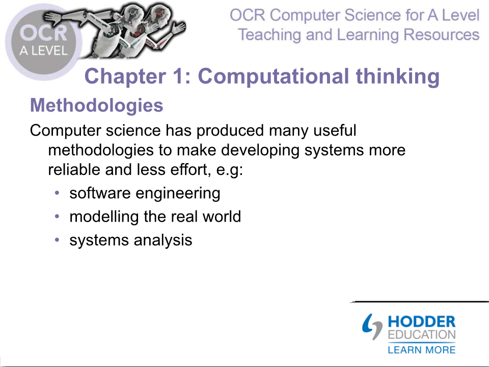 Chapter 1 Summary Presentation: Computational Thinking (editable) | Boost