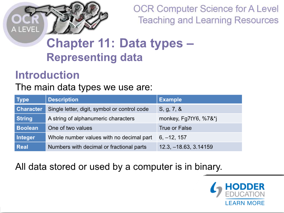 chapter-11-summary-presentation-1-data-types-representing-data